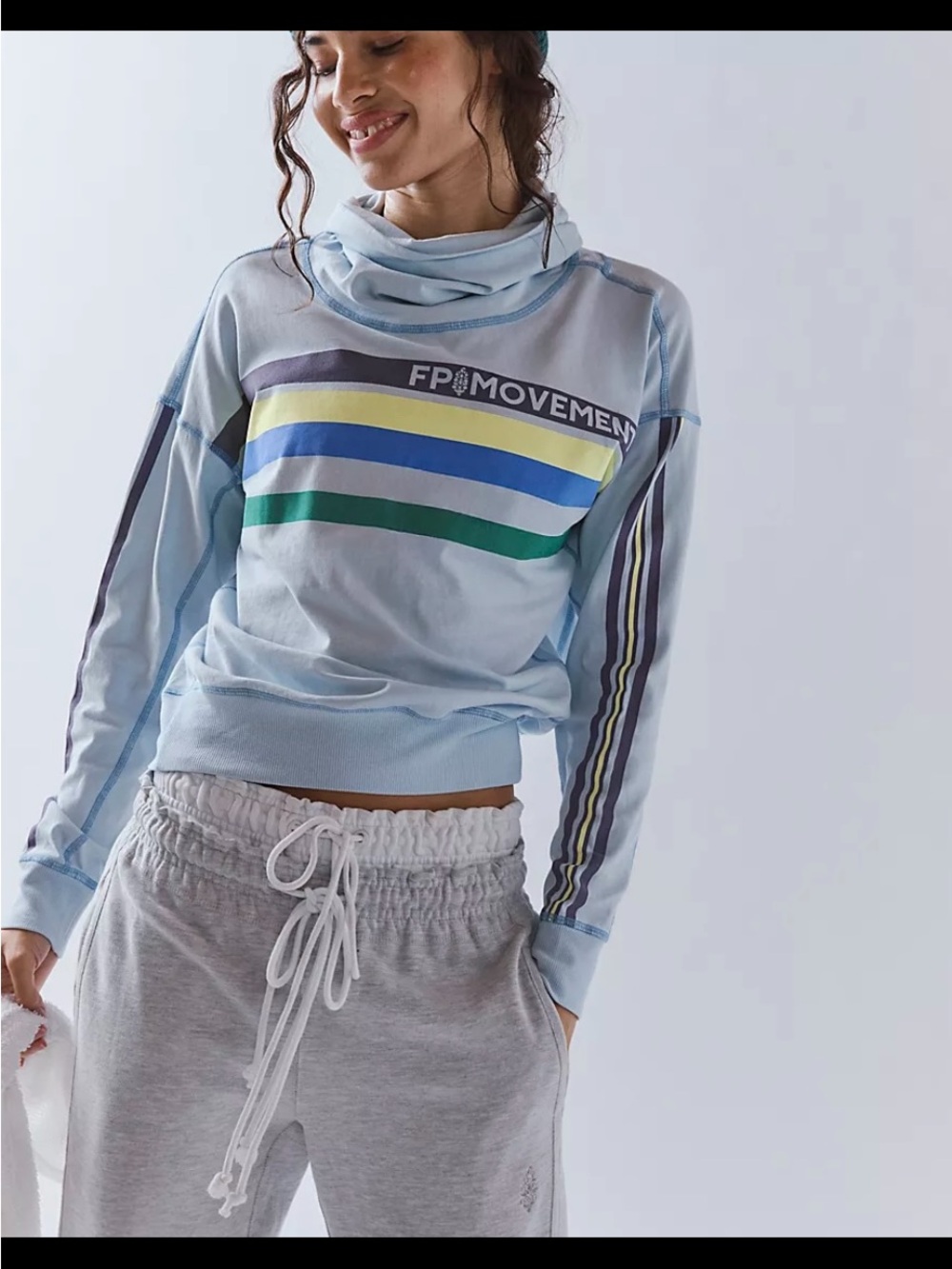 Free People Long Shot Mock Neck.